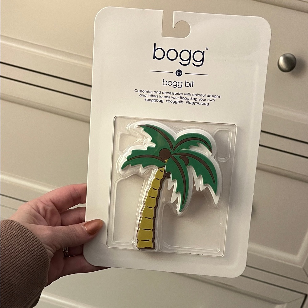 BOGG BAG Palm Tree Accessory - Green and Brown